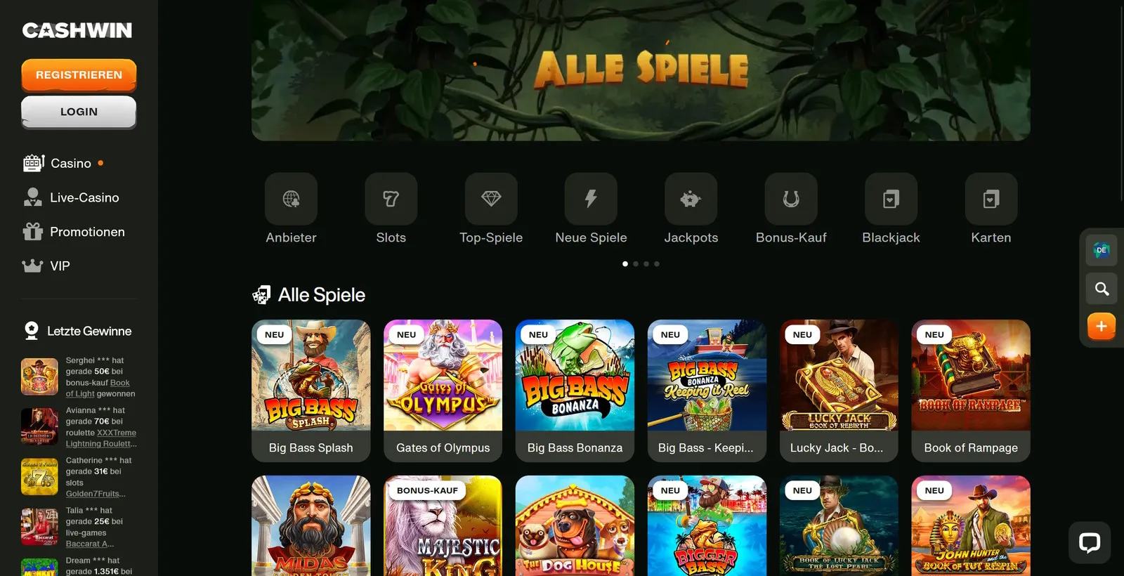 Final Verdict On Cashwin Casino